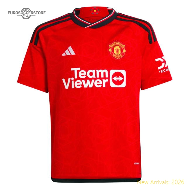 2023-2024 Man Utd Home Shirt (Kids) (Keane 16)-Football Jersey Hub