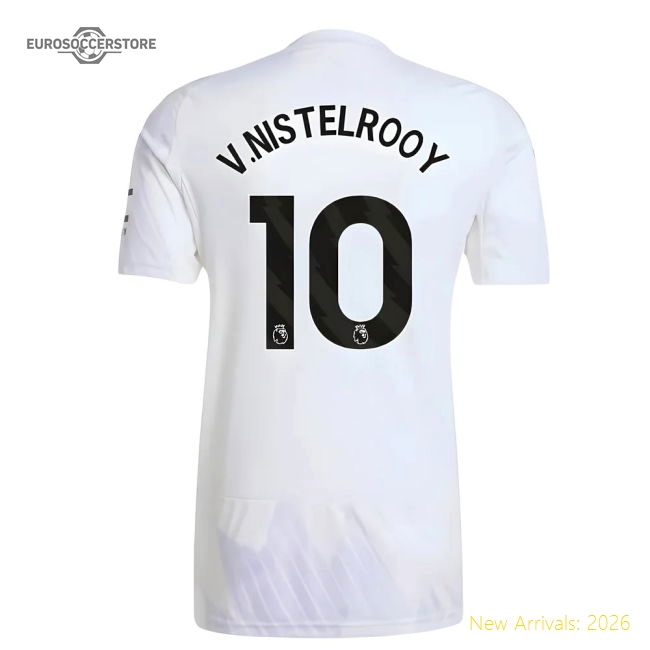 2025-2026 Man Utd Away Shirt (V.Nistelrooy 10)-Football Jersey Hub