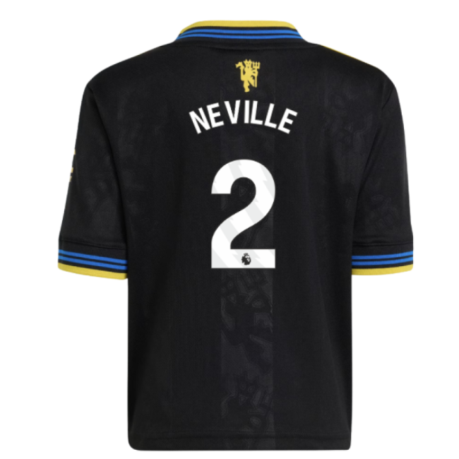 2025-2026 Manchester United Third Mini Kit (Neville 2)-Football Jersey Hub
