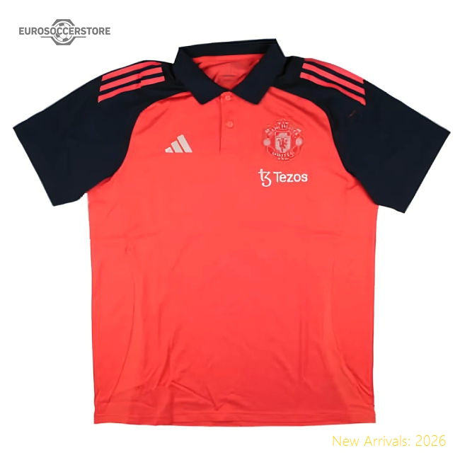 2024-2025 Man Utd Polo Shirt (Red)-Football Jersey Hub