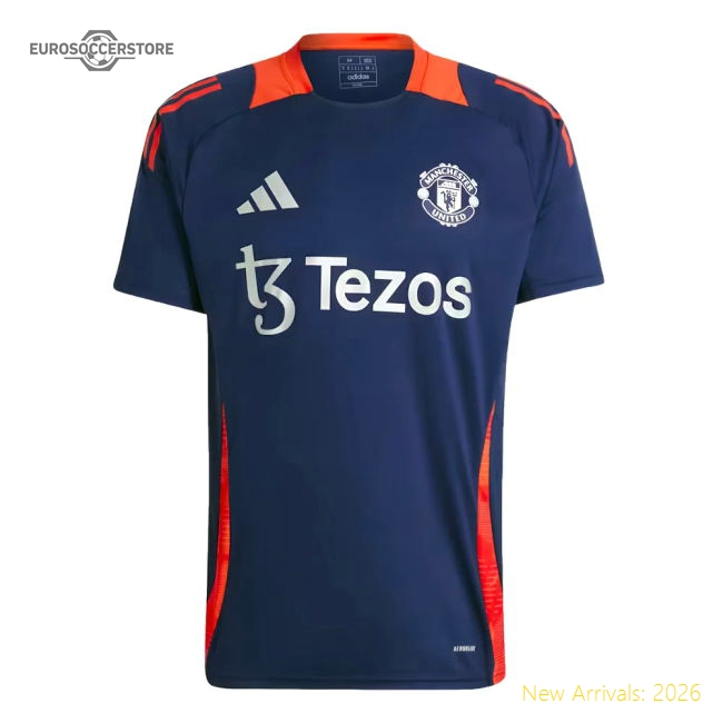 2024-2025 Man Utd Training Jersey (Night Indigo) (Ronaldo 7)-Football Jersey Hub