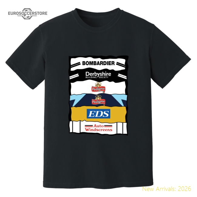 Derby Sponsor History T-Shirt (Black)-Vantage Point Soccer