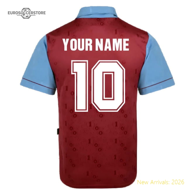 West Ham 1995-1996 Home Retro Shirt (Your Name)-Vantage Point Soccer