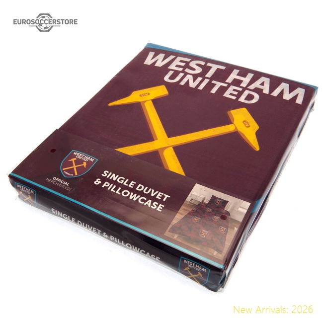 West Ham United FC Player Camo Single Duvet Set-Vantage Point Soccer