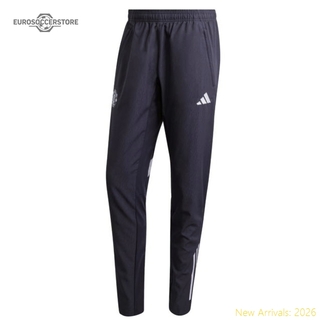 2025-2026 Man Utd Presentation Pants (Aurora Black)-Football Jersey Hub