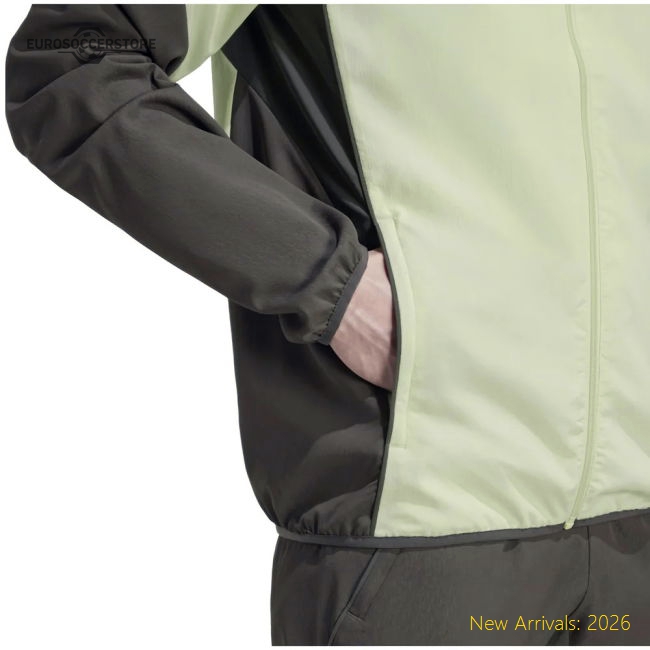 2025-2026 Real Madrid Presentation Jacket (Utility Grey)-BuySoccerJersey Hub