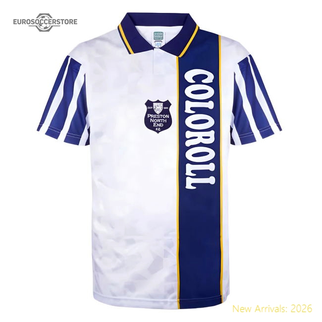 Preston North End 1994 Retro Home Shirt-Vantage Point Soccer
