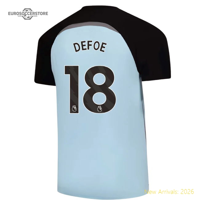 2025-2026 Sunderland Training Jersey (Blue) (Defoe 18)-Football Shirts Shop