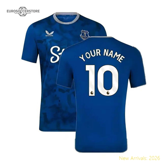 2024-2025 Everton Home Shirt (Your Name)-Football Jersey Hub