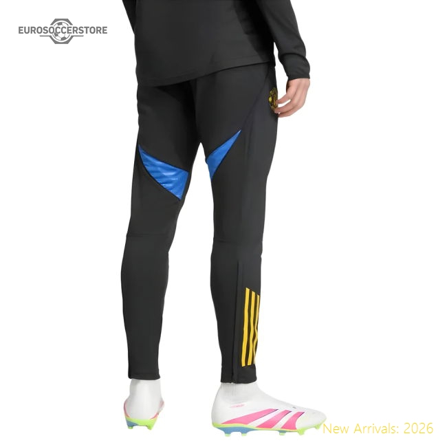 2025-2026 Man Utd EU Training Pants (Black)-Football Jersey Hub