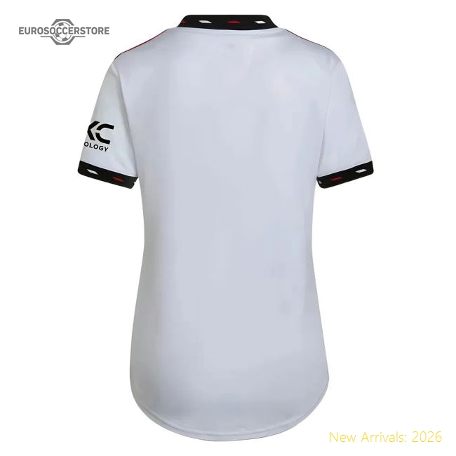 2022-2023 Man Utd Away Shirt (Ladies) (Weghorst 27)-Football Jersey Hub