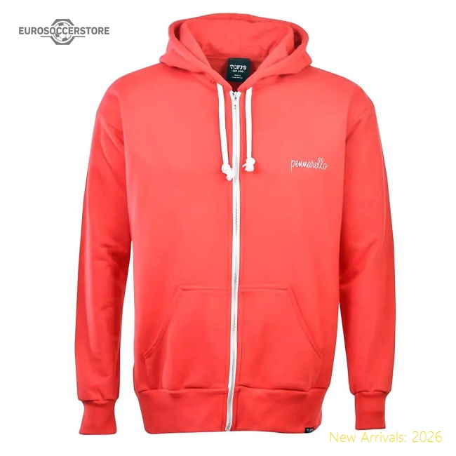 Manchester Reds Retro I Am Cantona Zipped Hoodie (Red)-Football Jersey Hub