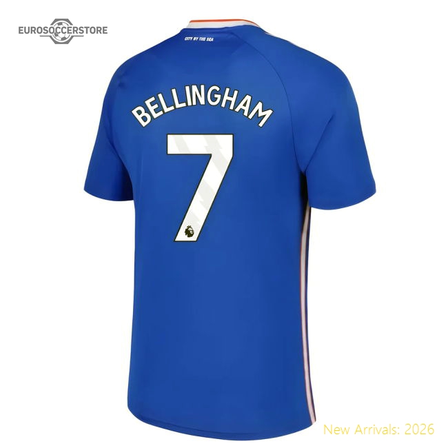 2025-2026 Sunderland Away Shirt (Bellingham 7)-Football Shirts Shop