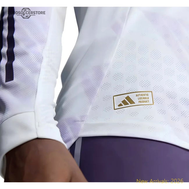 2025-2026 Man Utd Authentic Long Sleeve Away Shirt (B.Fernandes 8)-Football Jersey Hub