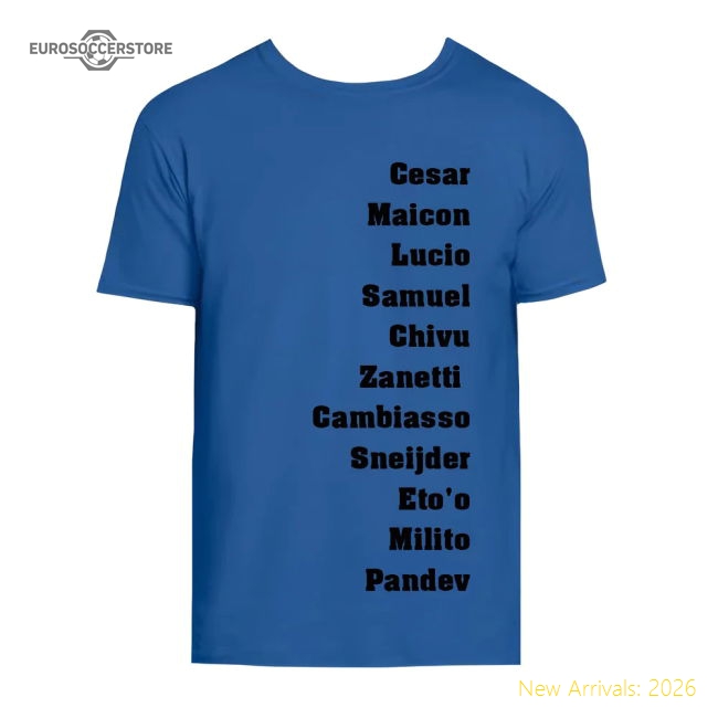 Milan Favourite XI Tee (Blue)-Football Shirts Shop