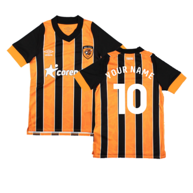 2022-2023 Hull City Home Shirt (Kids) (Your Name)-Vantage Point Soccer