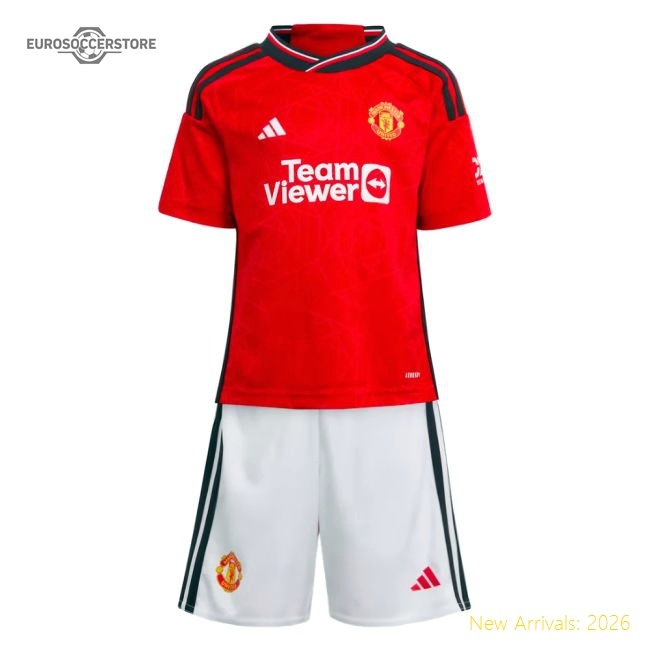 2023-2024 Man Utd Home Mini Kit (Your Name)-Football Jersey Hub