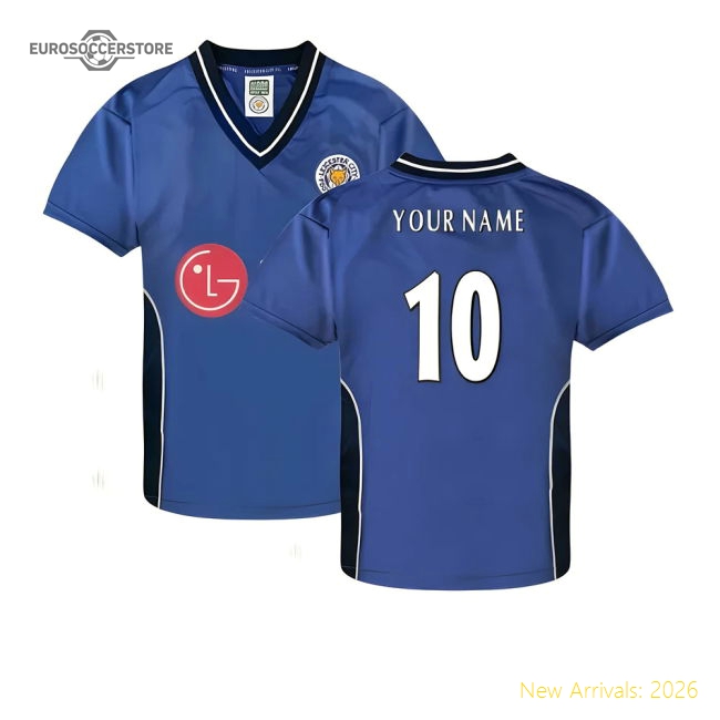 Leicester City 2002 Retro (Your Name) Home Kit Shirt For True-PitchVibe Kits