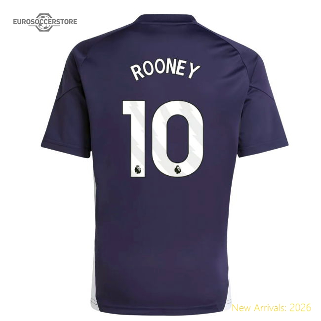 2025-2026 Man Utd Training Jersey (Aurora Plum) - Kids (Rooney 10)-Football Jersey Hub