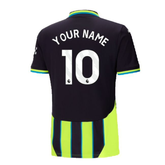 2024-2025 Man City Away Shirt (Your Name)-Football Jersey Hub