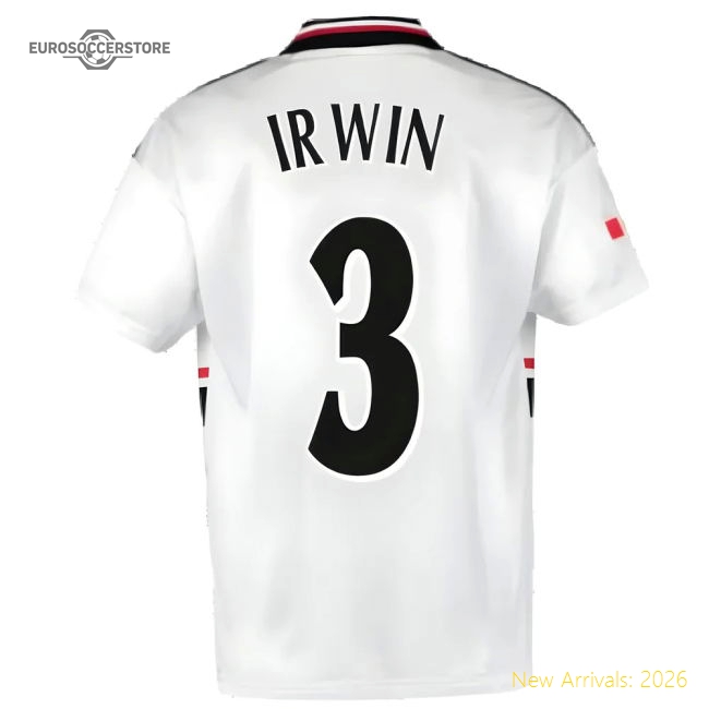 1999 Manchester United Away Football Shirt (IRWIN 3)-Football Jersey Hub