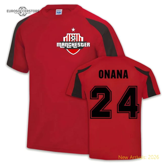 Man United Sports Training Jersey (Andre Onana 24)-Football Jersey Hub