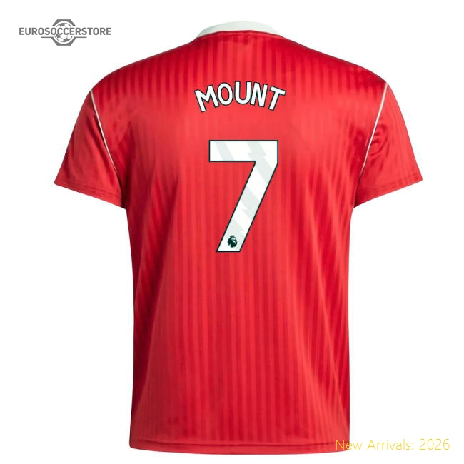 Manchester United Terrace Icons Shirt (Red) (Mount 7)-Football Jersey Hub