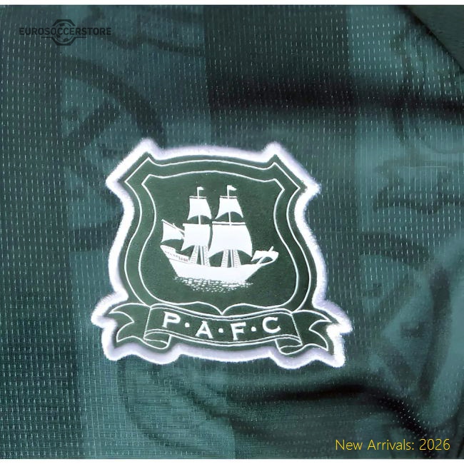 2025-2026 Plymouth Argyle Home Shirt-Vantage Point Soccer