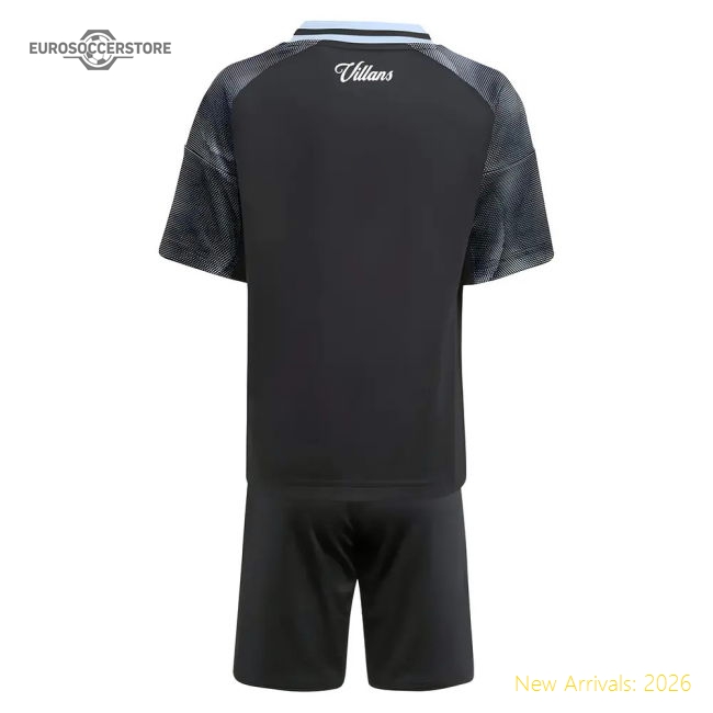 2025-2026 Aston Villa Away Mini Kit (Elliot 9)-PitchVibe Kits