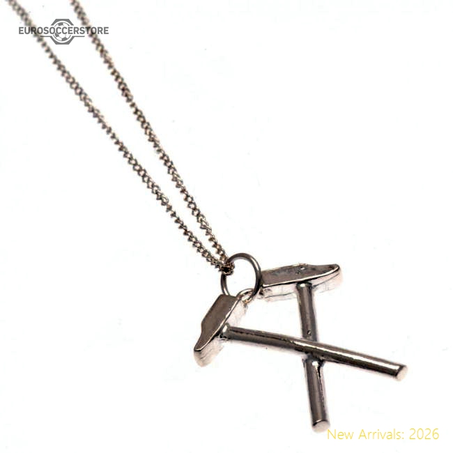 West Ham United FC Sterling Silver Pendant & Chain HM-Vantage Point Soccer