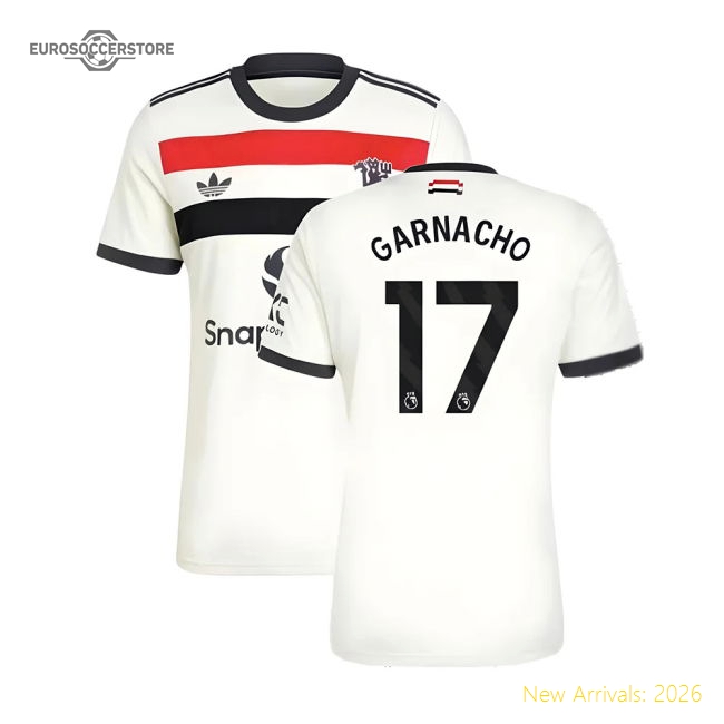 2024-2025 Man Utd Third Shirt (Garnacho 17)-Football Jersey Hub