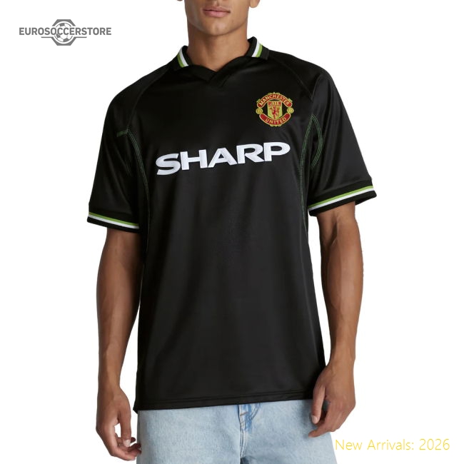 1998-1999 Man Utd Third Retro Shirt-Football Jersey Hub