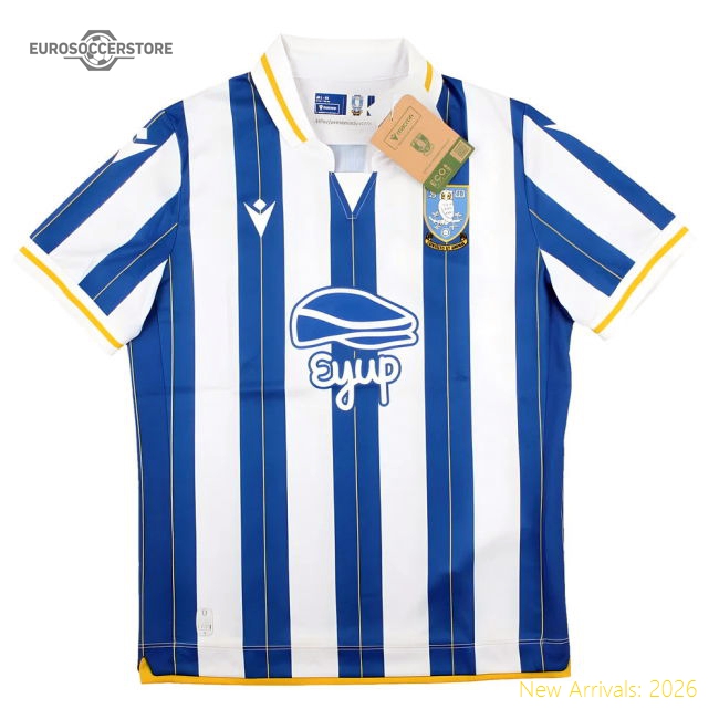 2023-2024 Sheffield Wednesday Home Shirt (Kids)-Vantage Point Soccer