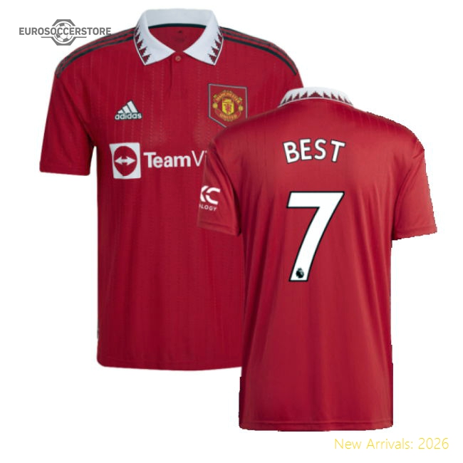 2022-2023 Man Utd Home Shirt (BEST 7)-Football Jersey Hub