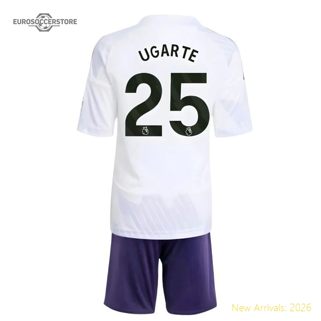 2025-2026 Man Utd Away Mini Kit (Ugarte 25)-Football Jersey Hub