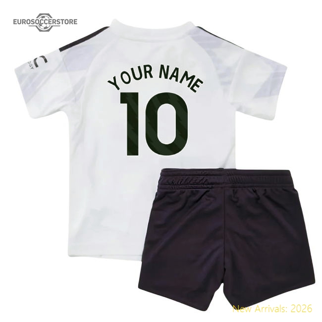 2025-2026 Man Utd Away Baby Kit (Your Name)-Football Jersey Hub