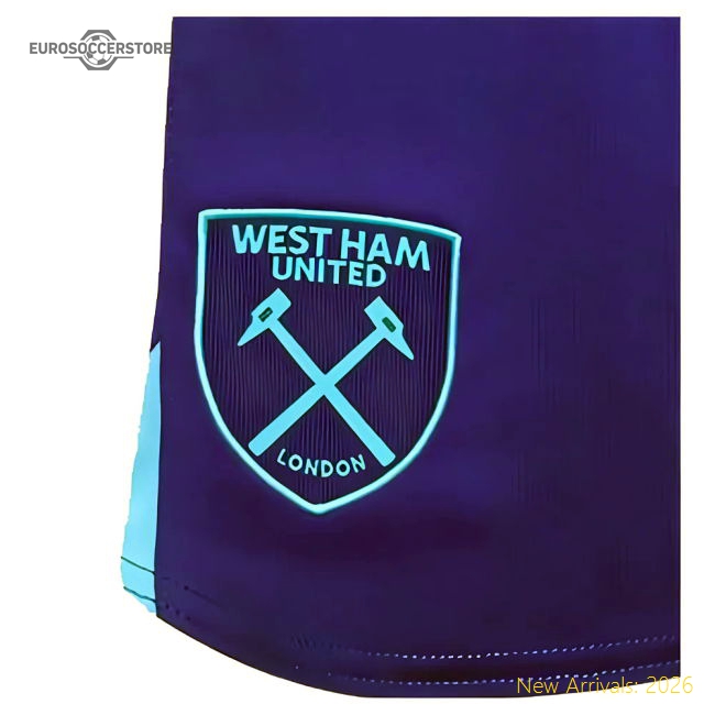 2023-2024 West Ham United Third Shorts-Vantage Point Soccer