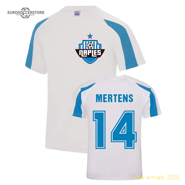 Dries Mertens Napoli Sports Training Jersey (White)-Vantage Point Soccer