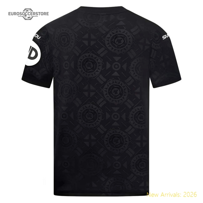 2025-2026 Wolves Goalkeeper Home Shirt (Black) - Kids-Vantage Point Soccer