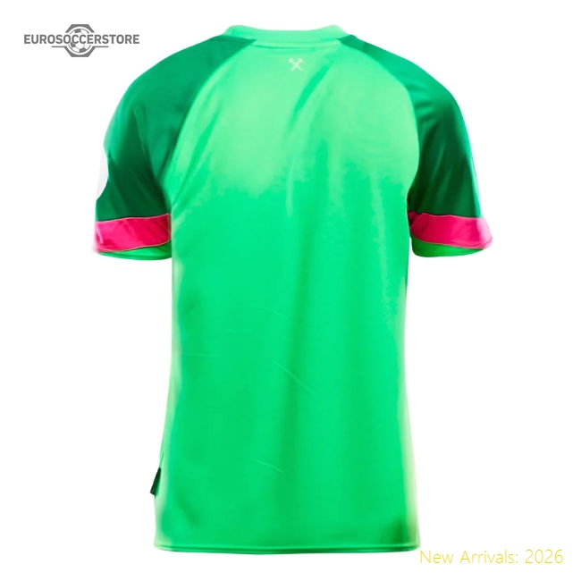 2023-2024 West Ham Home Goalkeeper Shirt (Green) - Kids-Vantage Point Soccer