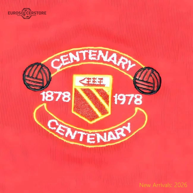 Manchester Reds 1978-79 Retro Football Shirt-Football Jersey Hub