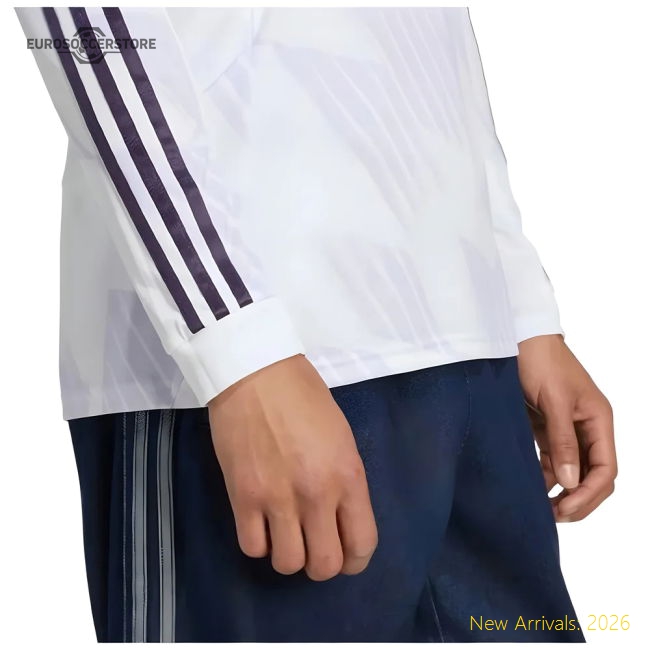 2025-2026 Man Utd Long Sleeve Away Shirt (Charlton 9)-Football Jersey Hub