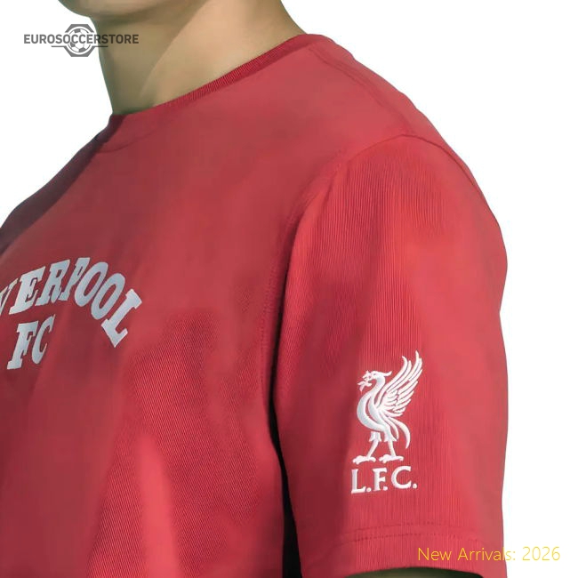 2025-2026 Liverpool US Tee (Red)-PitchVibe Kits