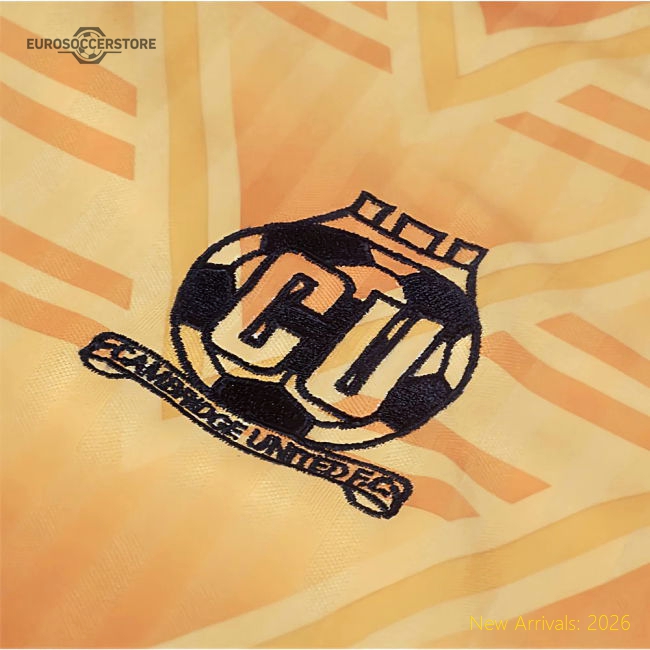 Cambridge United Retro 1991-1993 Home Kit Shirt Fan Favorite-PitchVibe Kits