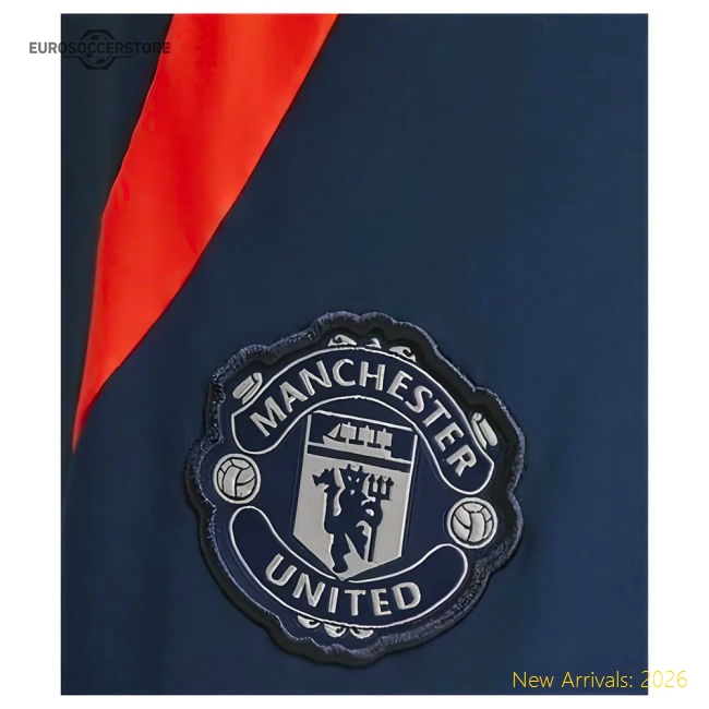 2024-2025 Man Utd Training Pants (Night Indigo)-Football Jersey Hub