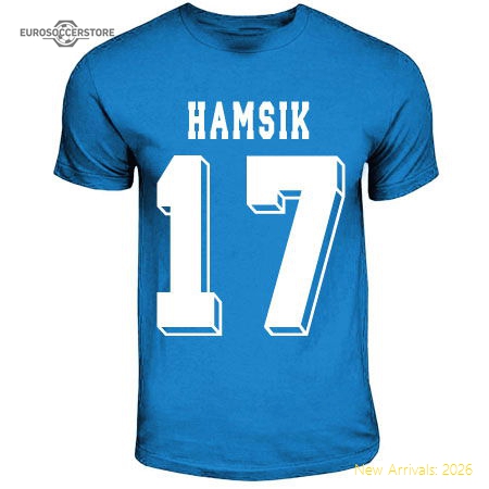 Marek Hamsik Napoli Hero T-shirt (sky Blue)-Vantage Point Soccer