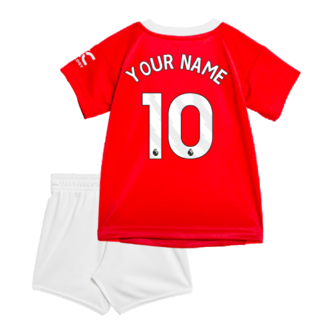 2024-2025 Man Utd Home Baby Kit (Your Name)-Football Jersey Hub