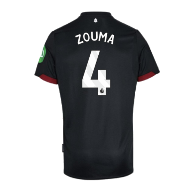 2024-2025 West Ham Away Shirt (Zouma 4)-Vantage Point Soccer