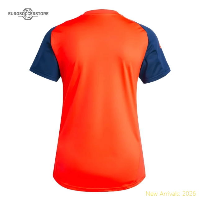 2024-2025 Man Utd Training Jersey (Red) - Womens-Football Jersey Hub