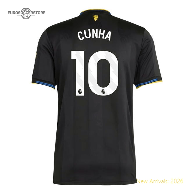 2025-2026 Man Utd Authentic Third Shirt (Cunha 10)-Football Jersey Hub